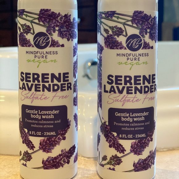 Lot of 2 New Natural Full Lavender Vegan Body Wash - Picture 8 of 8